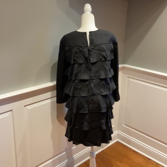 Valentino Silk Tiered Dress - Picture 6 of 9